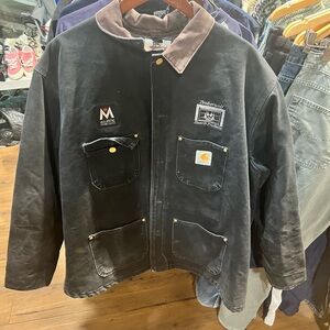 Carhartt Black and Brown Field Jacket
